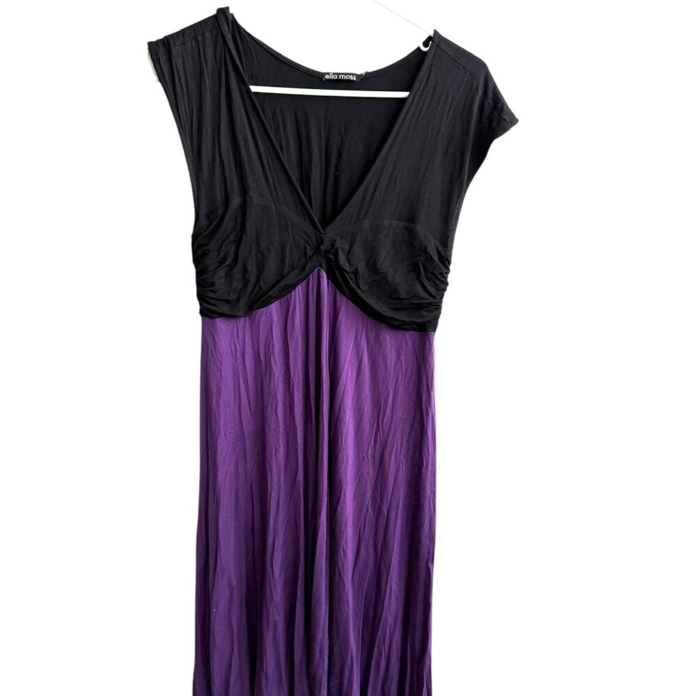 Ella Moss Purple & Black Dress
